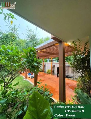 Thi công lam hộp ngoài trời