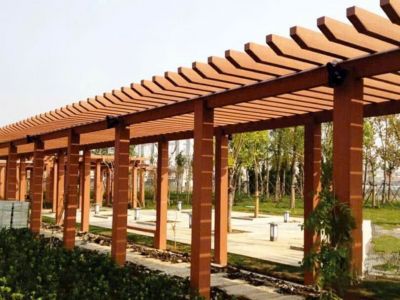 Thi công lam hộp ngoài trời