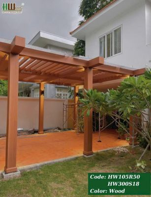 Thi công lam hộp ngoài trời