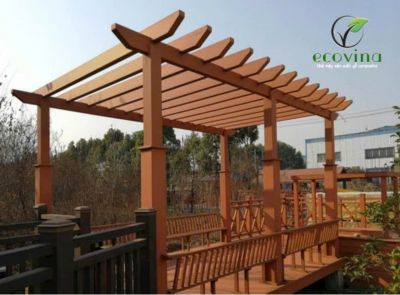 Thi công lam hộp ngoài trời