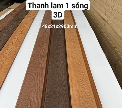 Thanh lam 1 sóng ngoài trời 3D